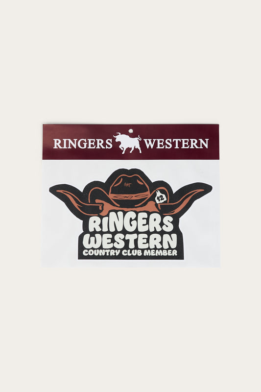 Ringers Western Country Club Member Sticker