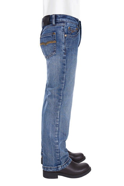 Pure Western Boy's Hawkins Straight Leg Jean - Moonshine