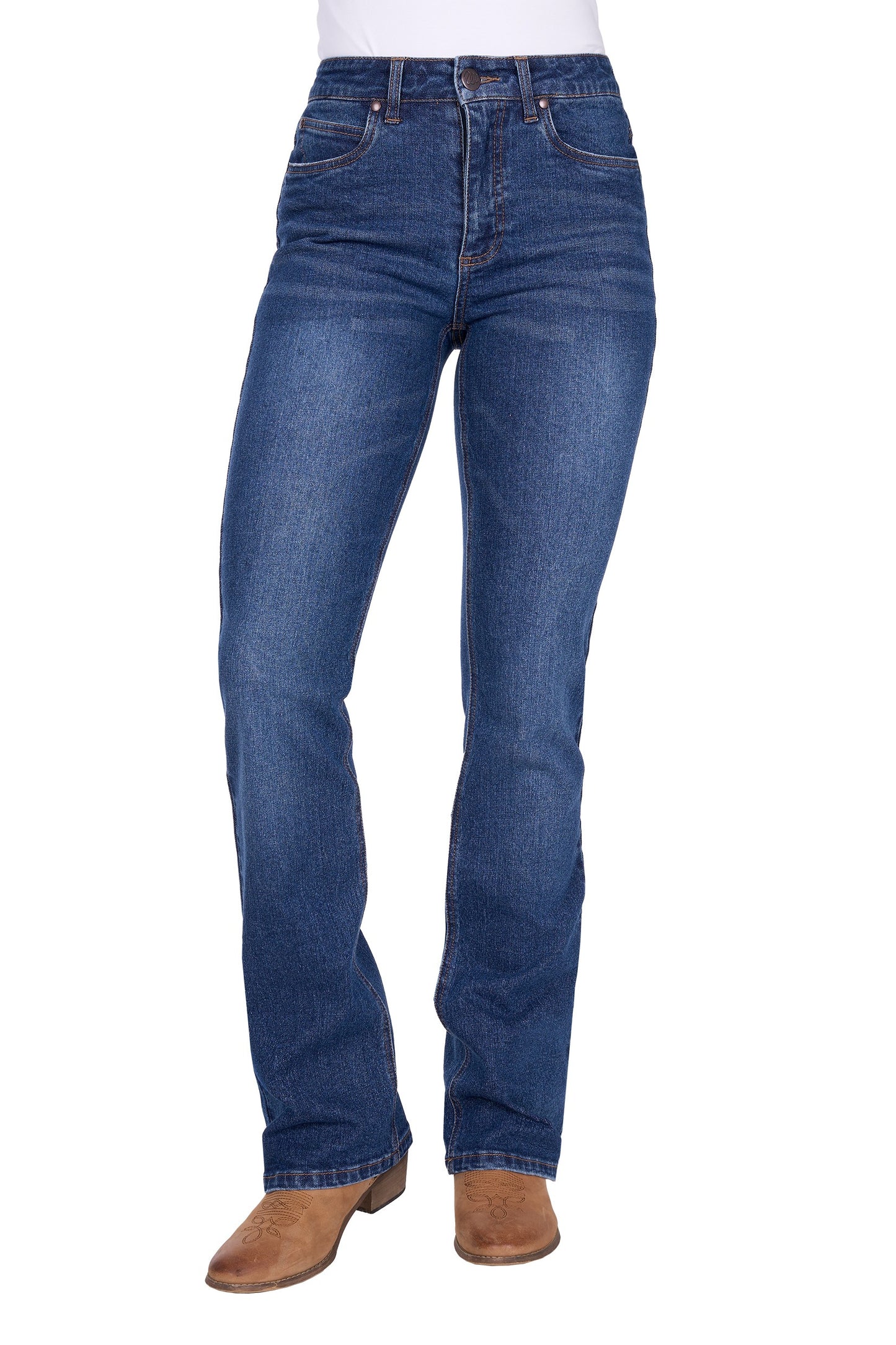 Wrangler Women's Hi Rise Bootcut Jean - Bailey 34L