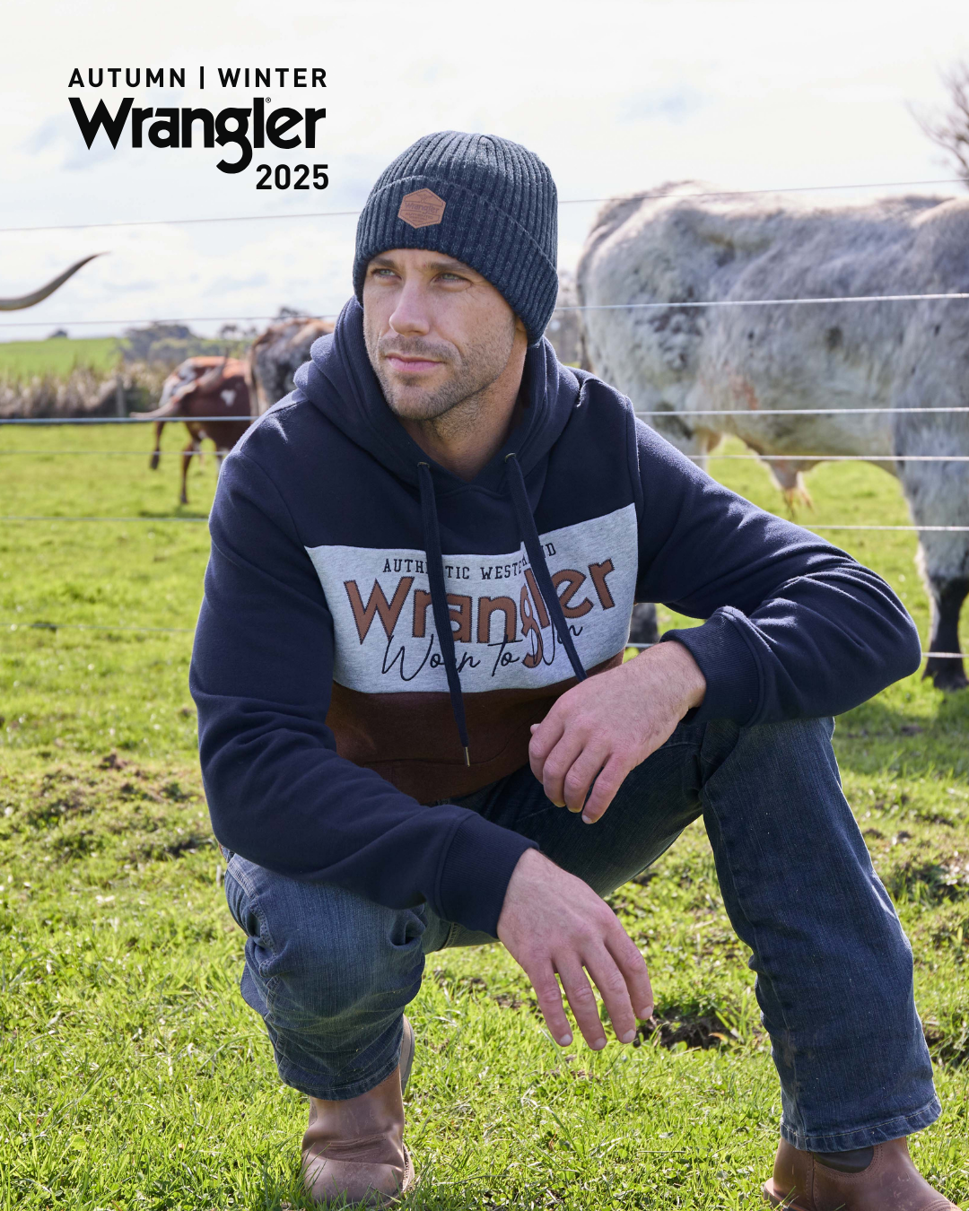 Wrangler Men's Paul Pullover Hoodie