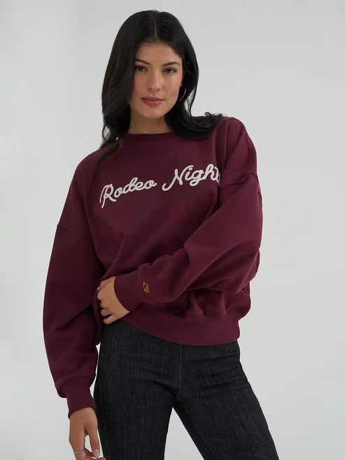 Wrangler x Lainey Wilson Rodeo Nights Sweatshirt
