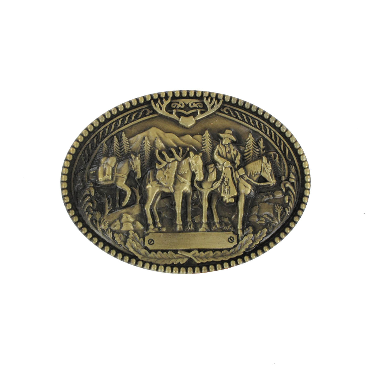 Tulmur Holdings Drovers Silver Belt Buckle
