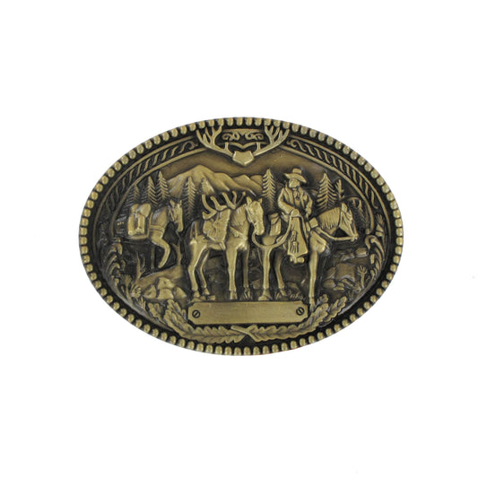 Tulmur Holdings Drovers Silver Belt Buckle