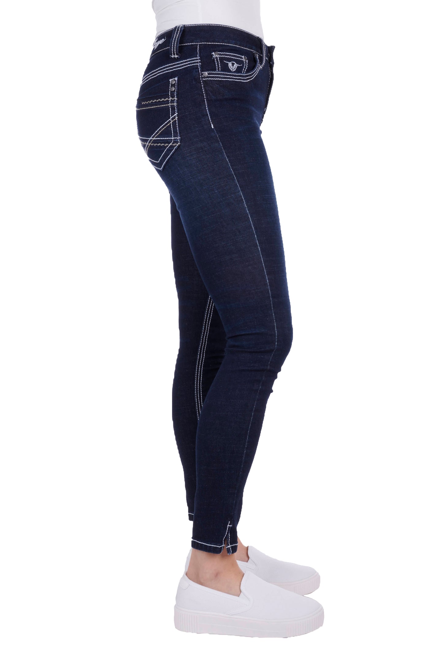 Bullzye Women's Annabelle Super Skinny Jeans