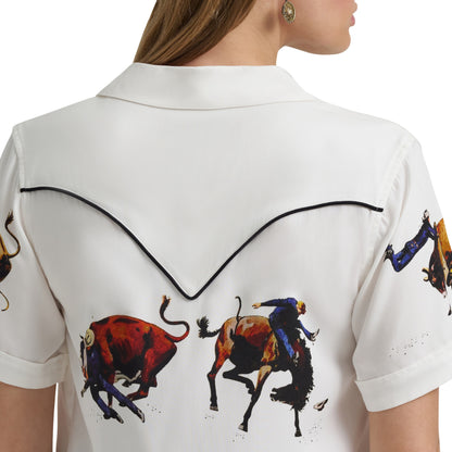 Wrangler x Lainey Women's Wilson Camp Shirt