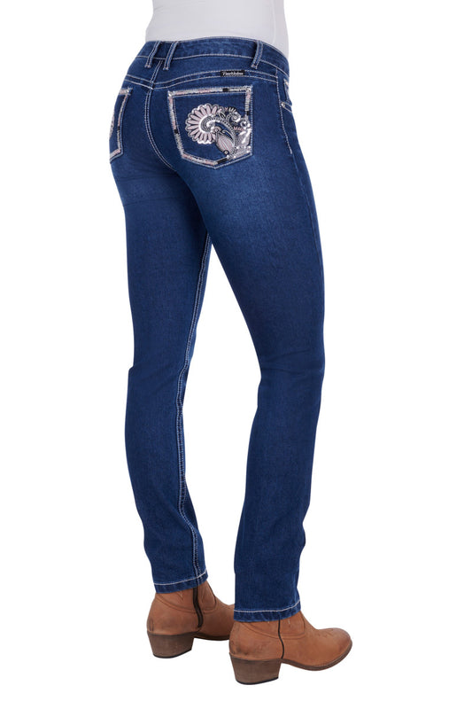 Pure Western Women's Shailene Skinny Leg Jean