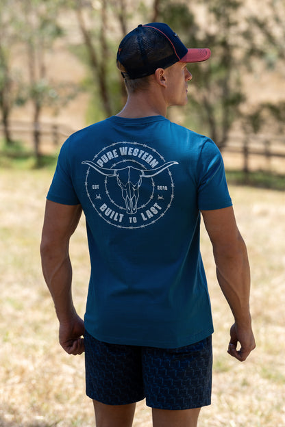Pure Western Men's Walker Ss Tee