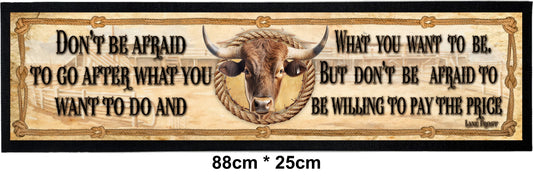 Tulmur Holdings 'Lane Frost' Bar Mat