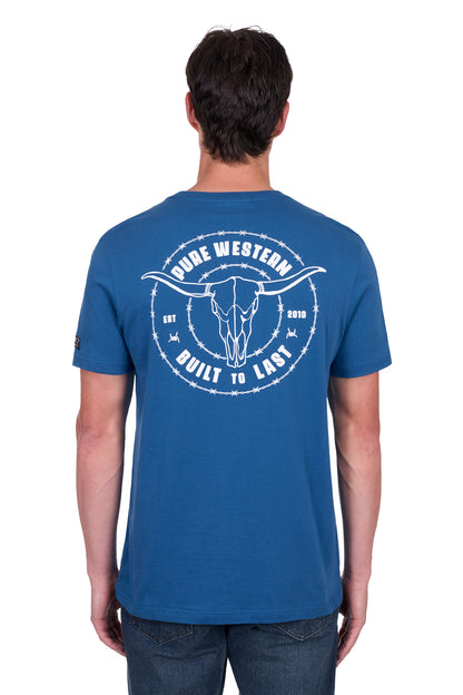 Pure Western Men's Walker Ss Tee