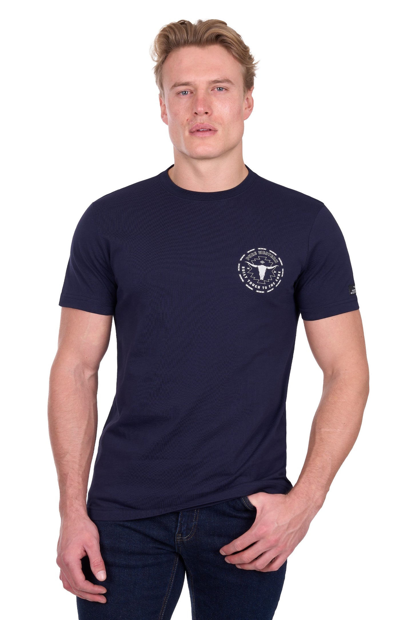 Pure Western Men's Oscar Ss Tee