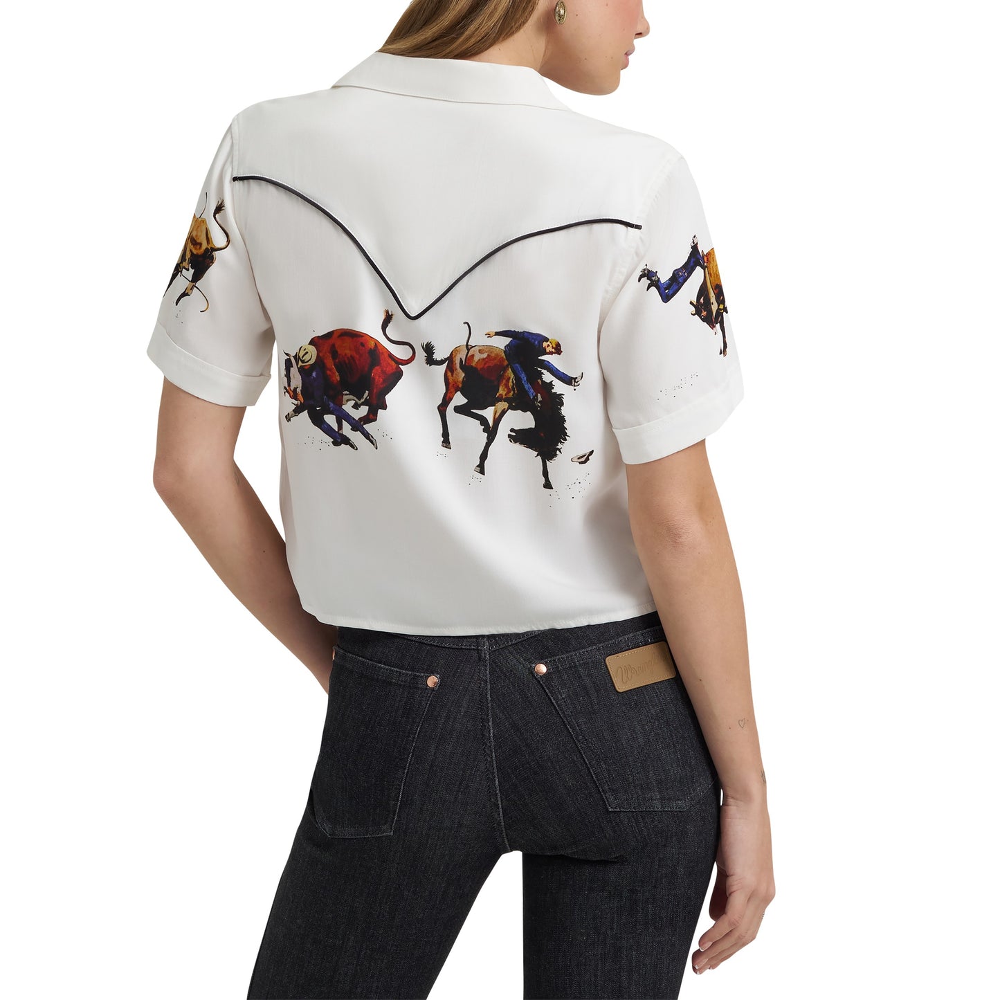 Wrangler x Lainey Women's Wilson Camp Shirt