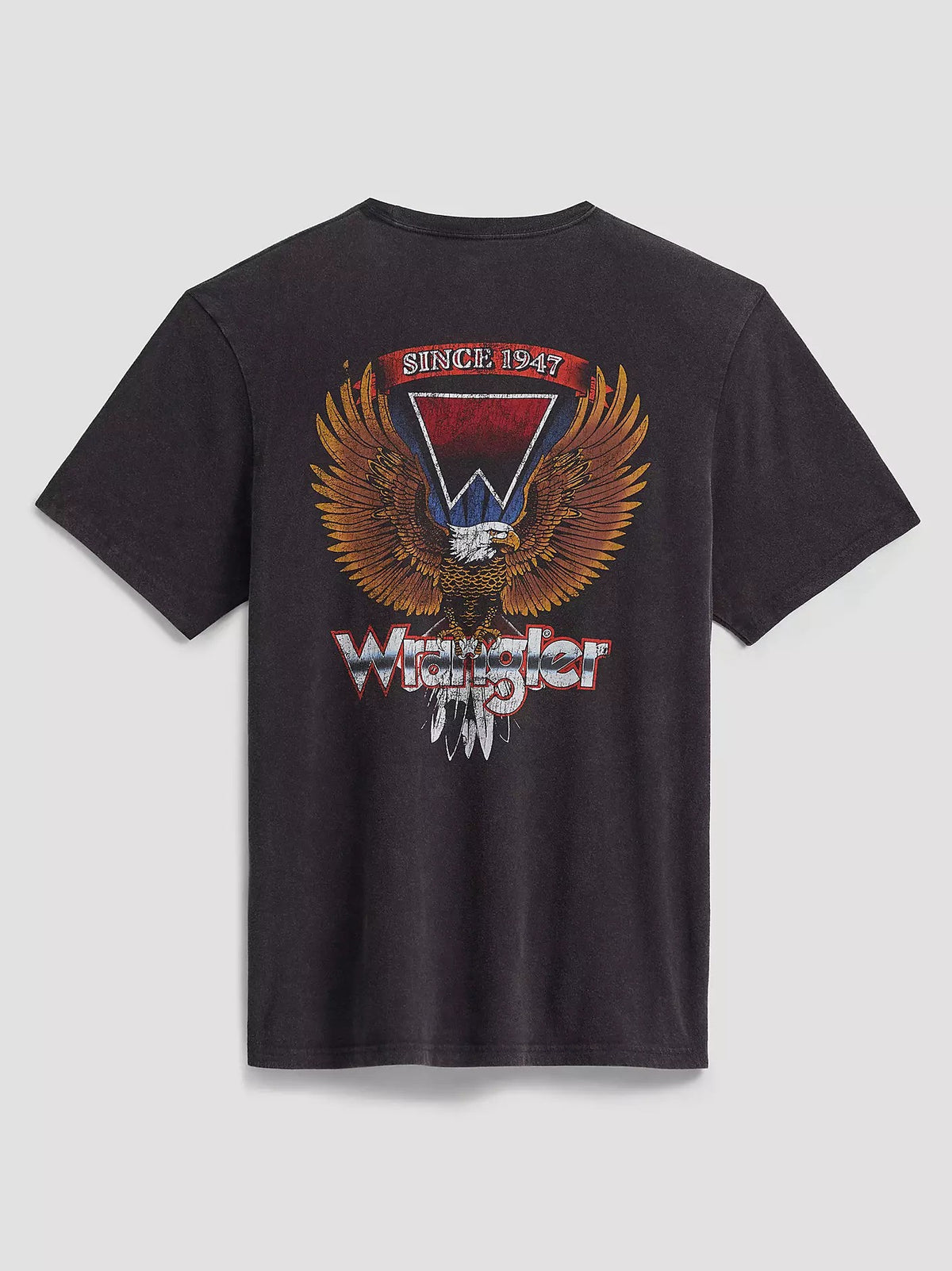 Wrangler Men's Eagle Feathers Graphic T-Shirt