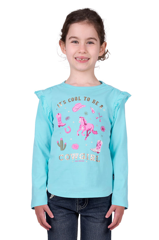 Pure Western Girls Kristy L/S Tee