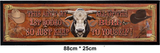 Tulmur Holdings 'Keep the Bull' Bar Mat