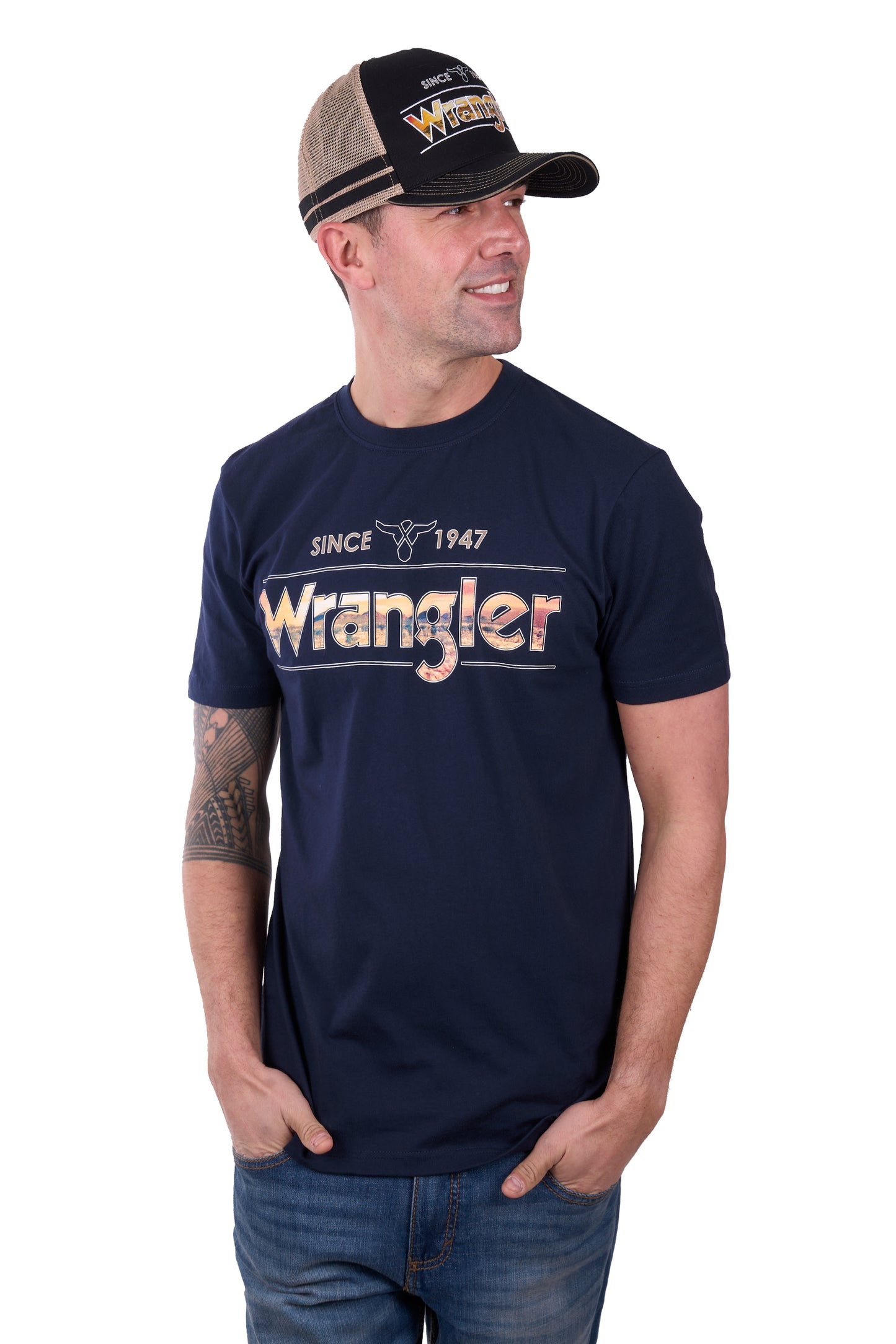 Wrangler Men's Adam Ss Tee