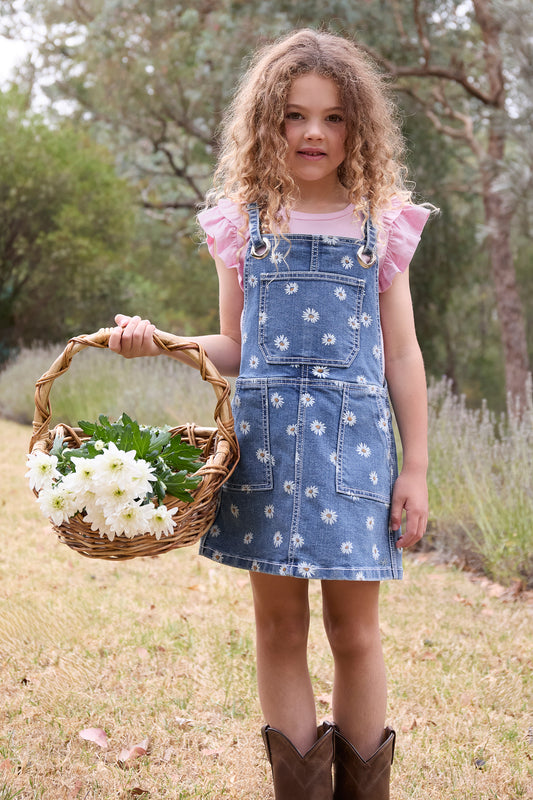 Pure Western Girl's Adison Pinafore