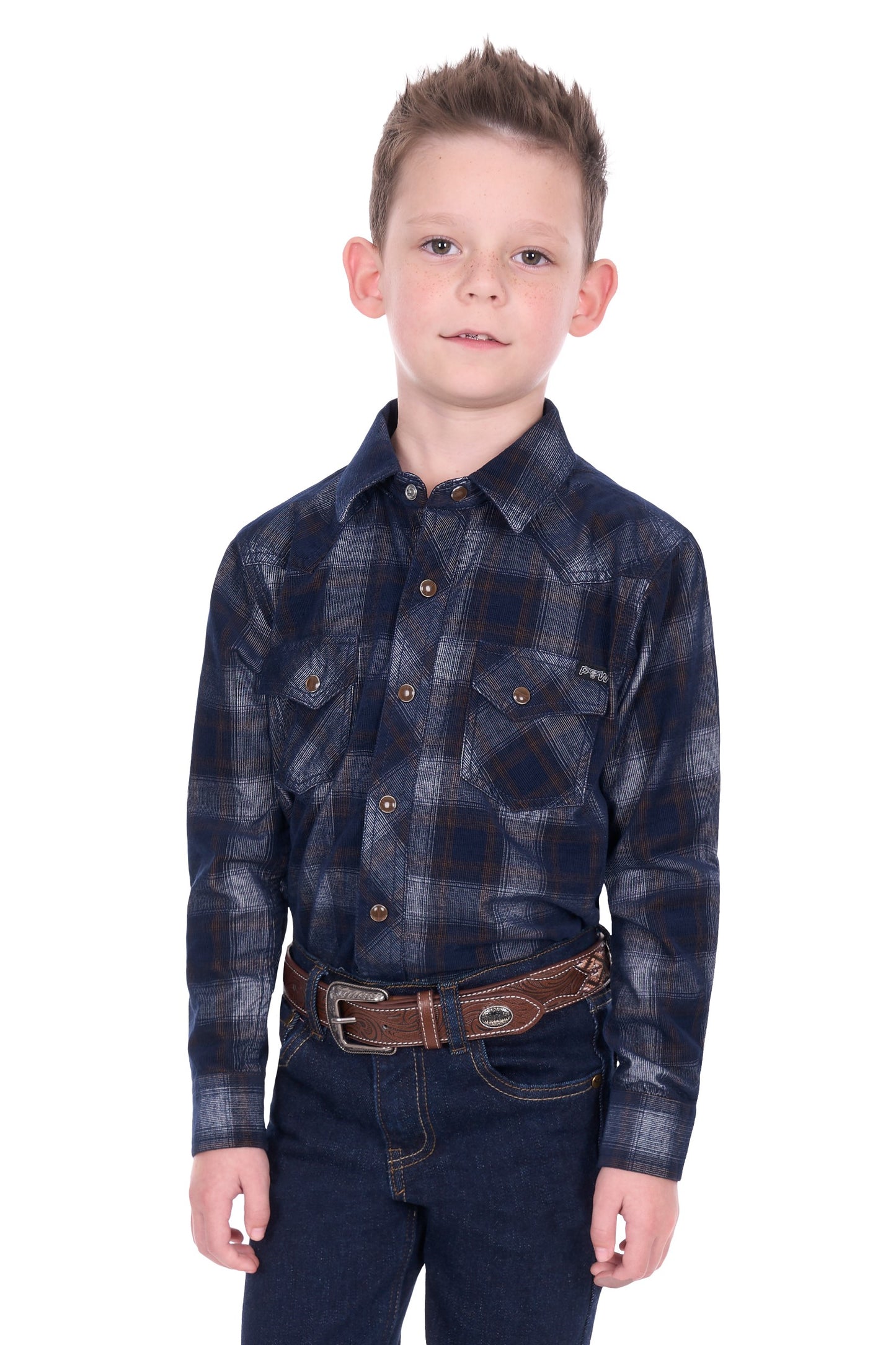 Pure Western Boy's Harley L/S Shirt