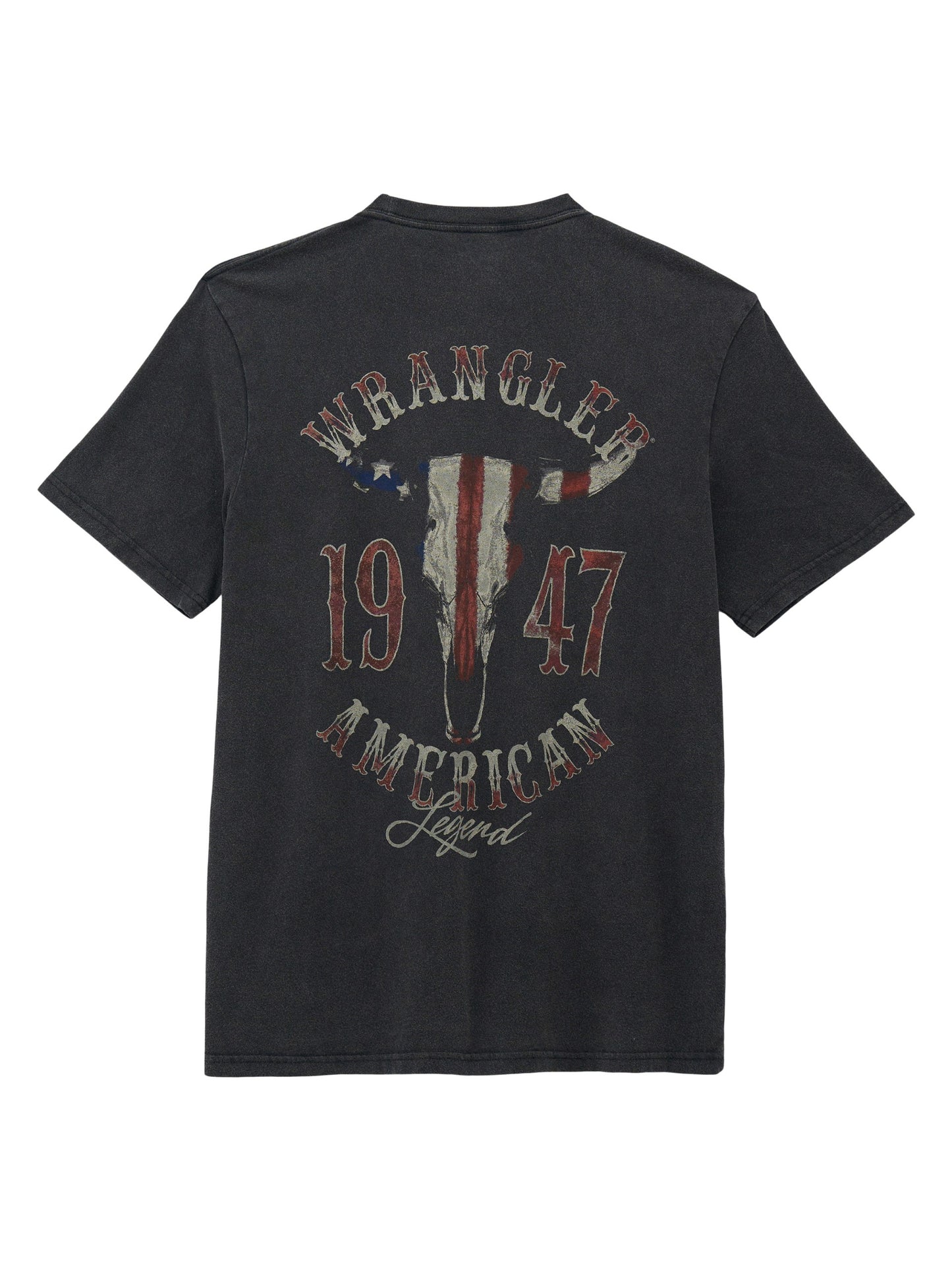 Wrangler Men's Americana Legend Back Graphic Tee