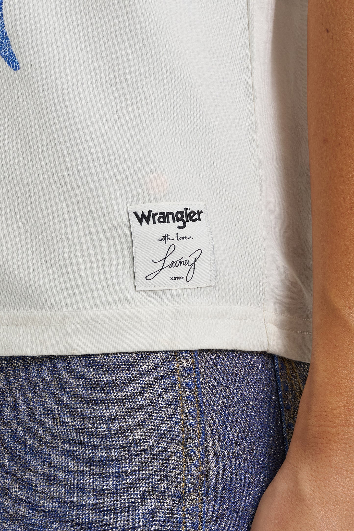 Wrangler x Lainey Wilson Women's I Was A Lonestar Ss Tee
