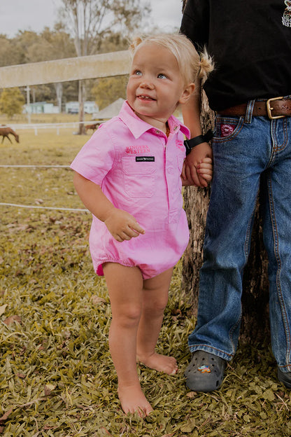 Ringers Western Babies SS Workshirt Romper
