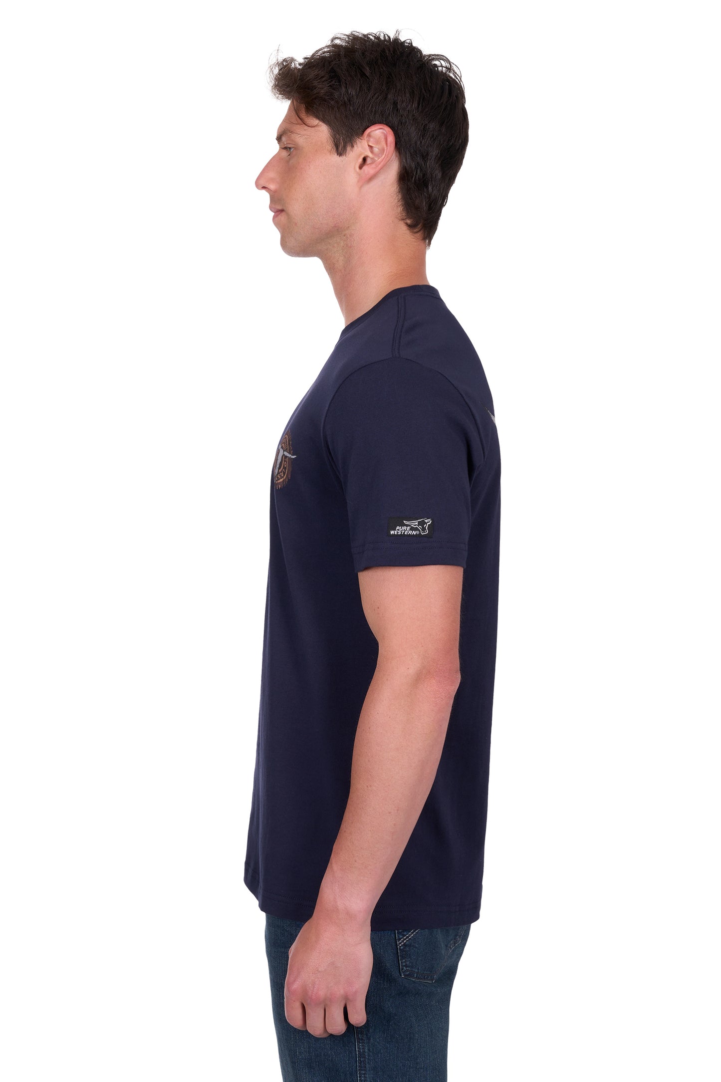Pure Western Men's Samuel Ss Tee