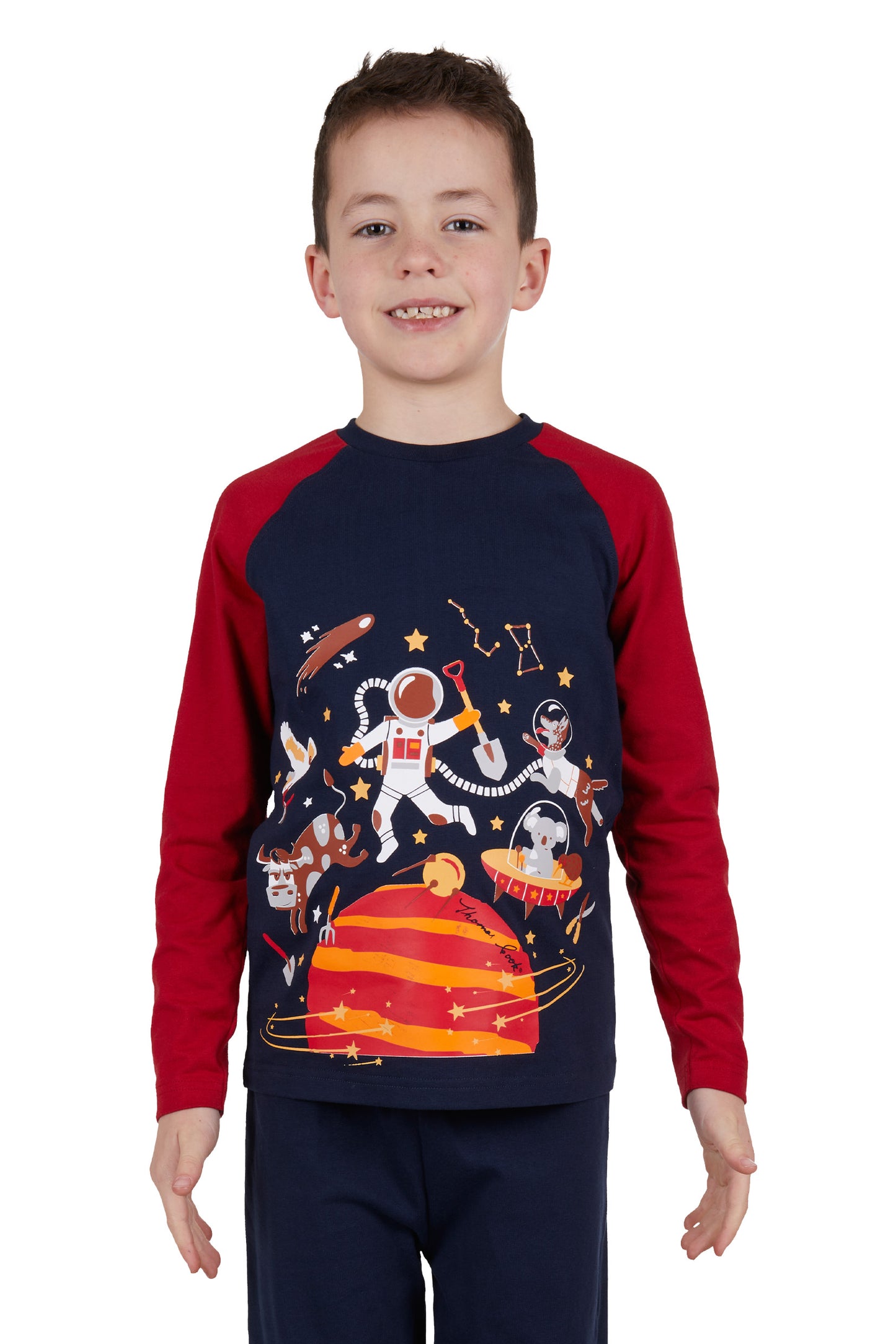 Thomas Cook Boy's Moon Jump Pjs