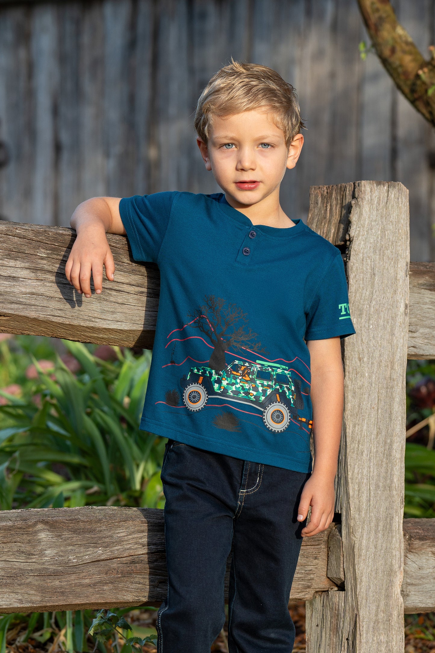 Thomas Cook Boy's Lucas Ss Henley Tee