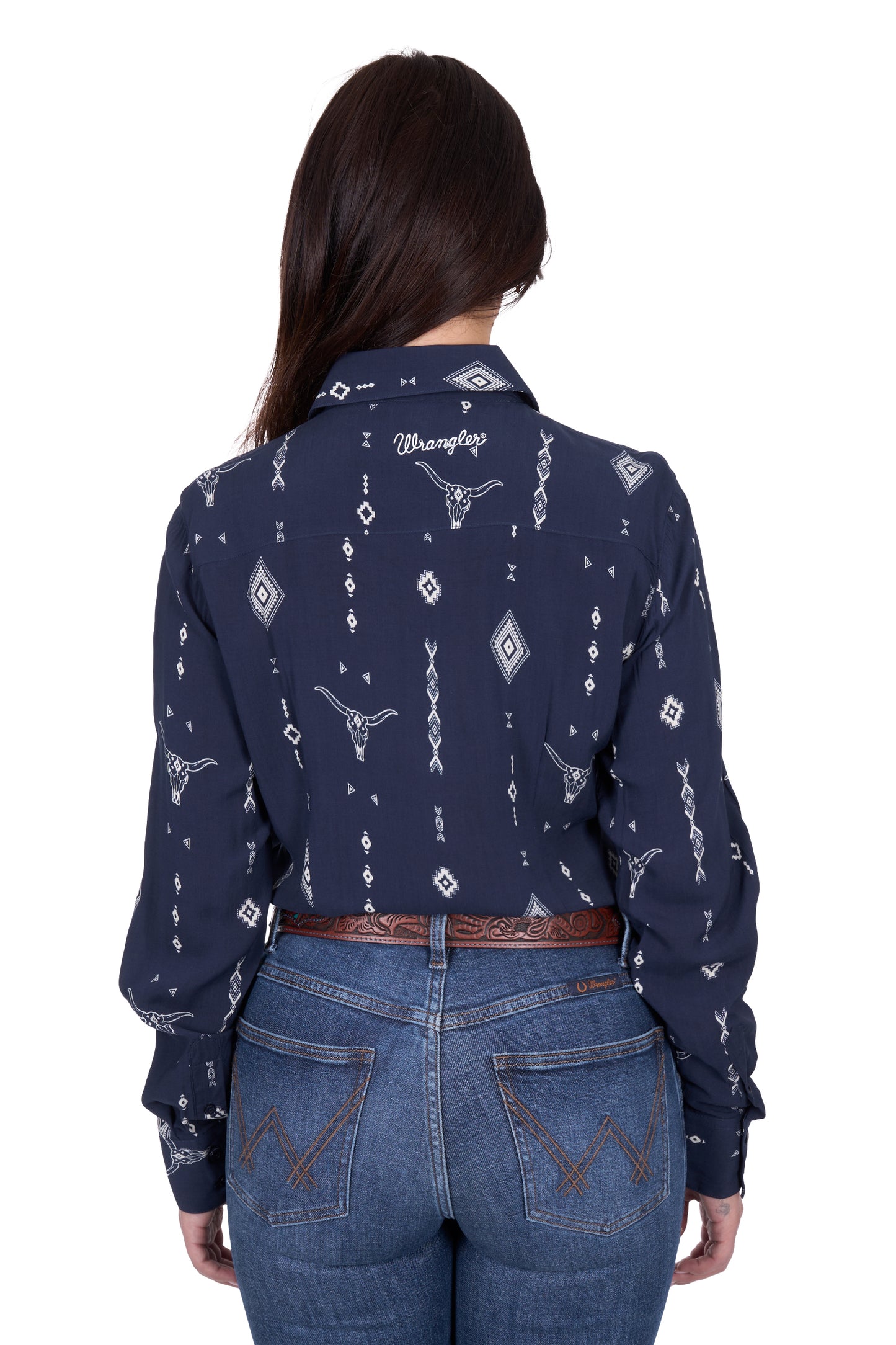 Wrangler Women's Austin Print L/S Shirt