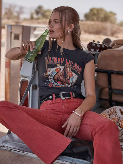 Wrangler x Lainey Wilson On Deck Tee