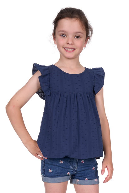 Thomas Cook Girls Isla Frill Ss Blouse