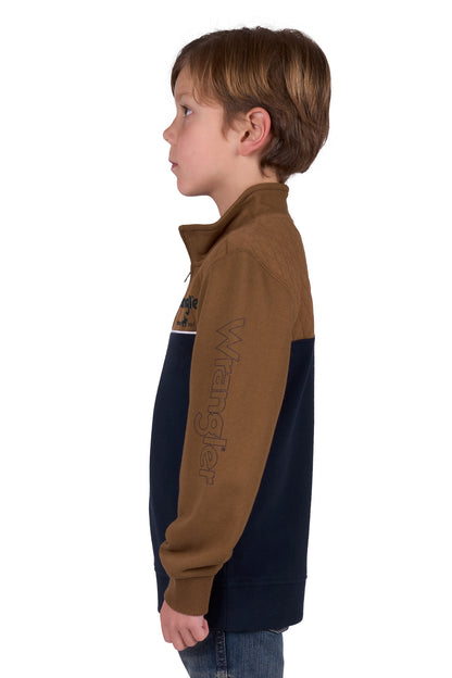Wrangler Boys Tate 1/4 Zip Pullover