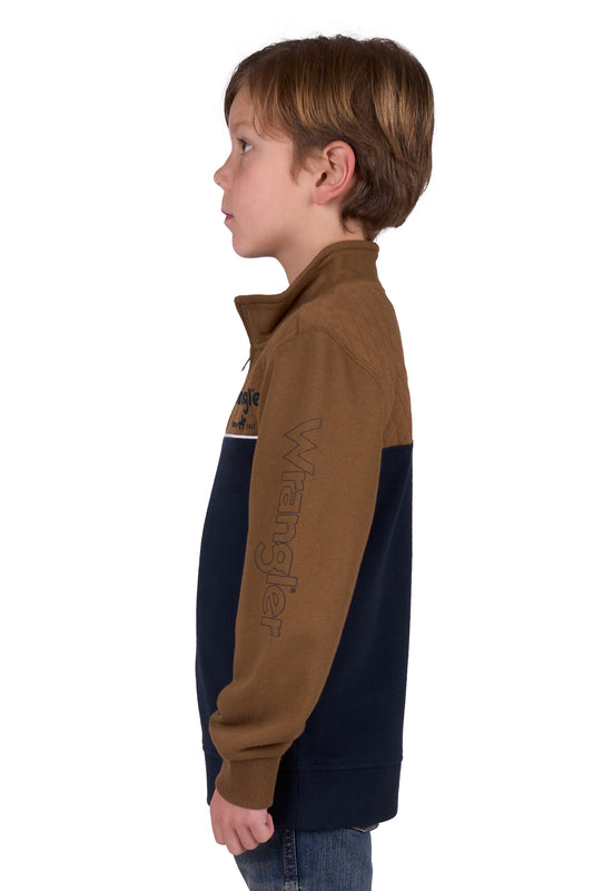 Wrangler Boys Tate 1/4 Zip Pullover