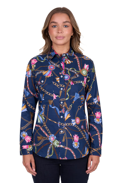 Hard Slog Women's Jolie Full Placket L/S Shirt