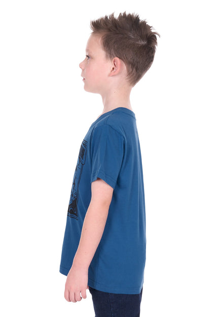 Pure Western Boy's Rodeo Ss Tee