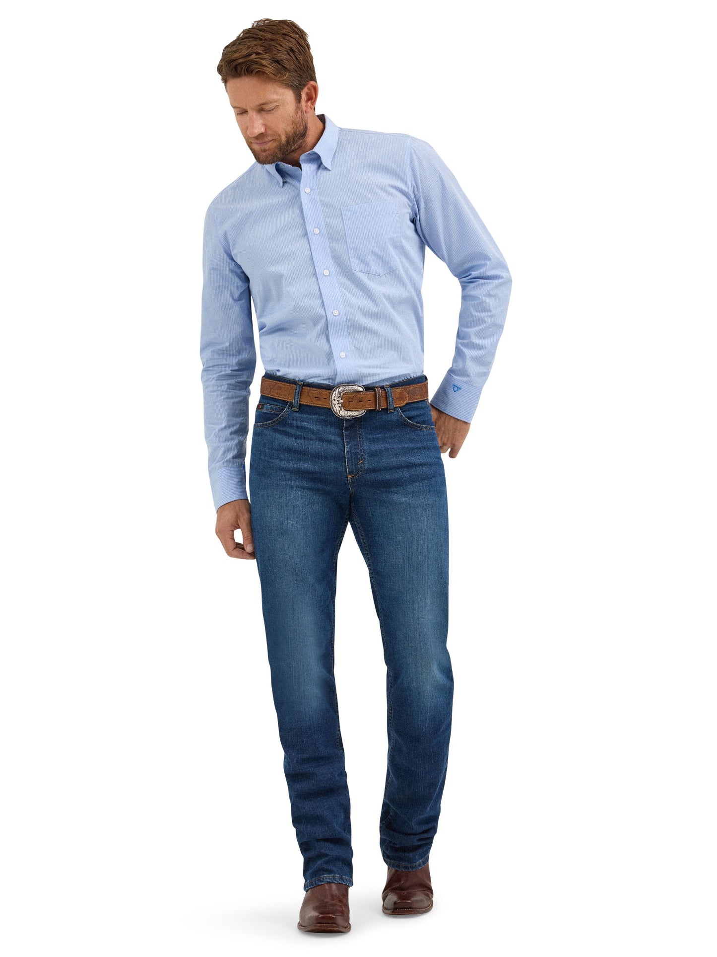 Wrangler Men's Cody Johnson 20X Stretch 02 Competition Regular Fit Jean - 34L
