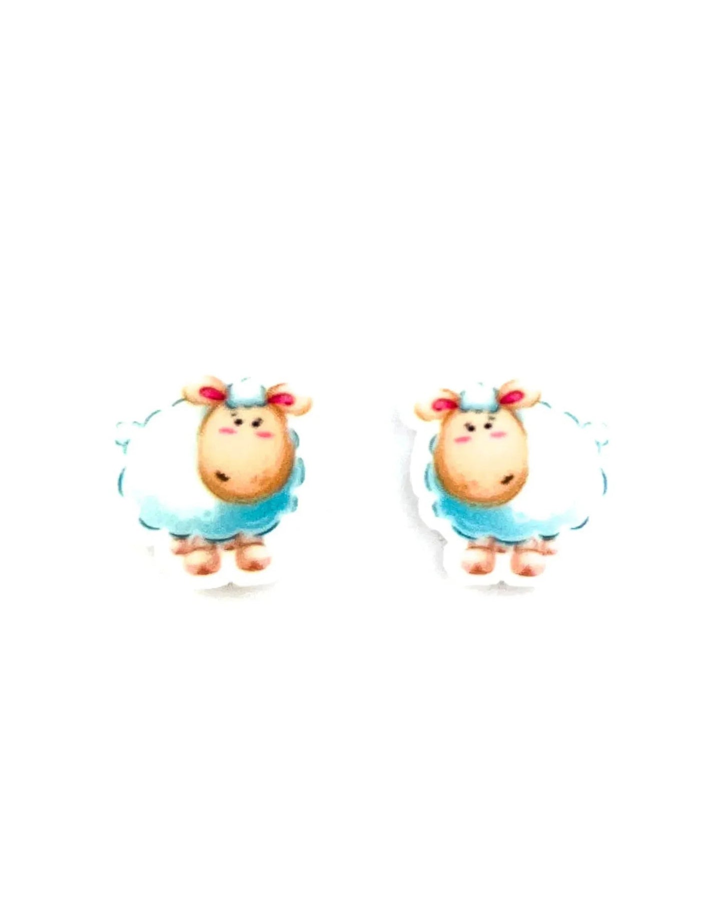 Sunbaked Lizard Lambie the Lamb Studs