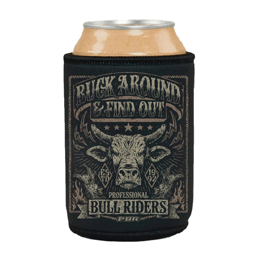 PBR 'Buck Around and Find Out' Stubby Cooler