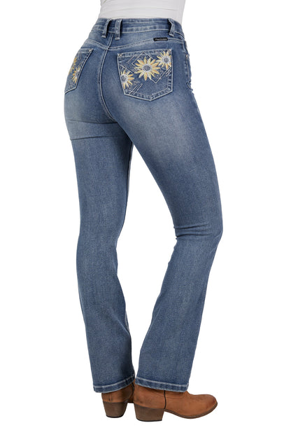 Pure Western Women's Amy Hi-Rise Bootcut Jean