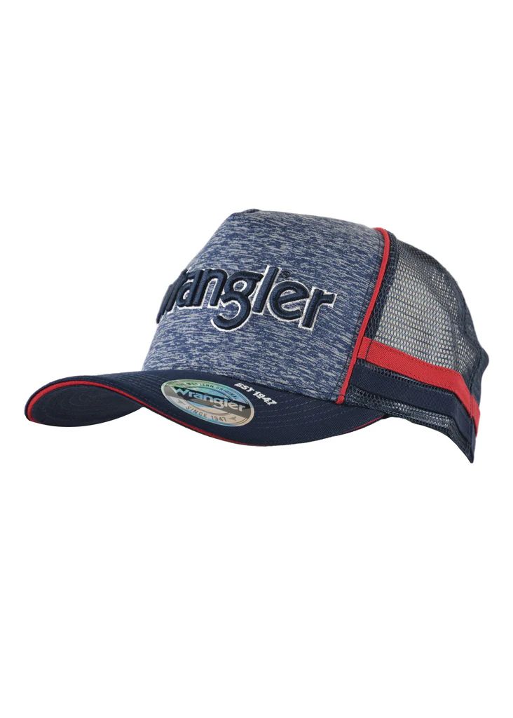 Wrangler Jake Square Front Trucker Cap