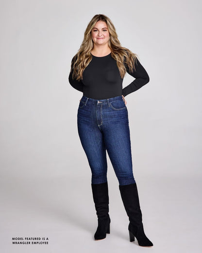 Wrangler Women's Bespoke Hi Rise Skinny Jeans - 29L