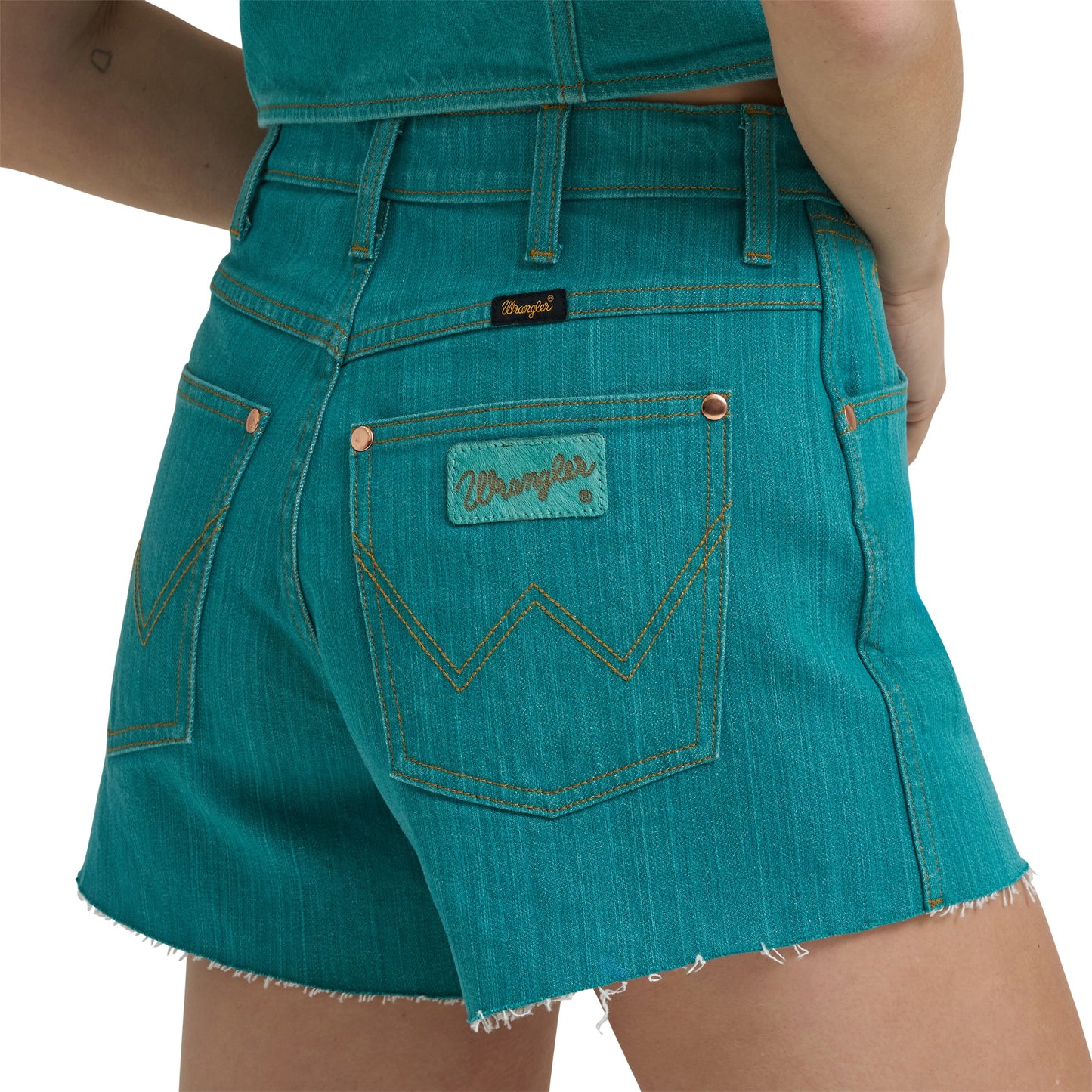 Wrangler x Lainey Wilson Women's Cowboy Denim Short