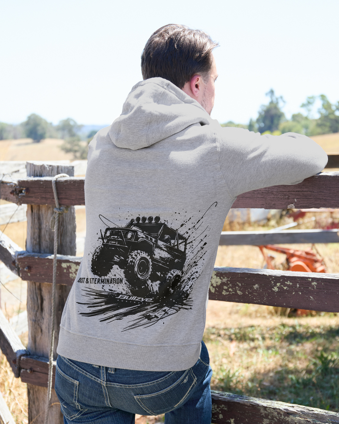 Bullzye Men's Determination Hoodie