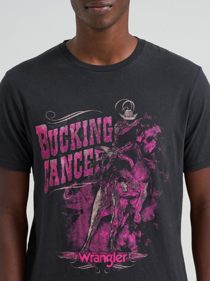 Wrangler Men's Bucking Cancer Ss Tee