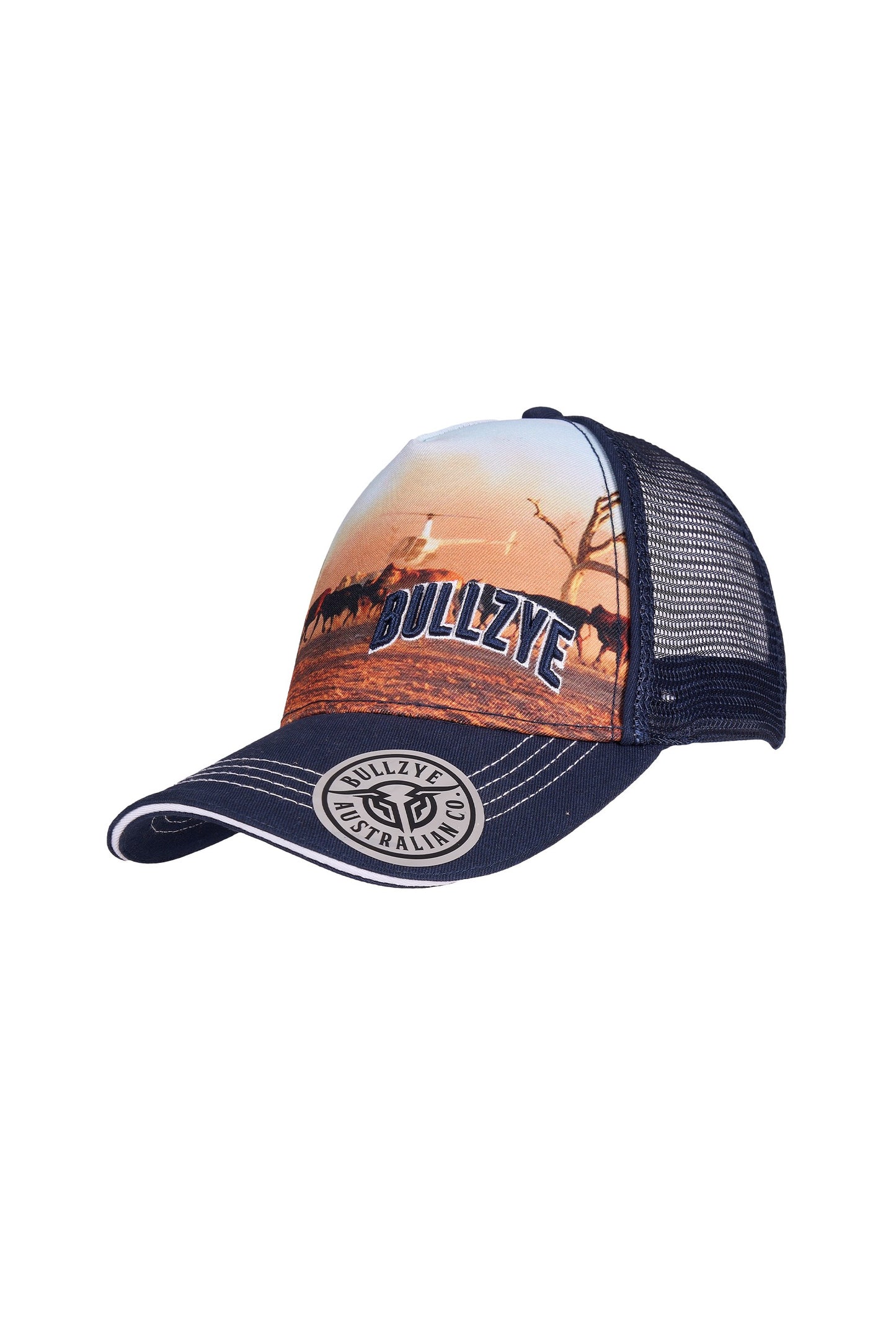 Bullzye Kid's Helicopter Trucker Cap