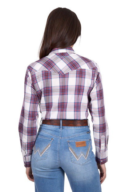 Wrangler Women's Jaclyn Check L/S Shirt