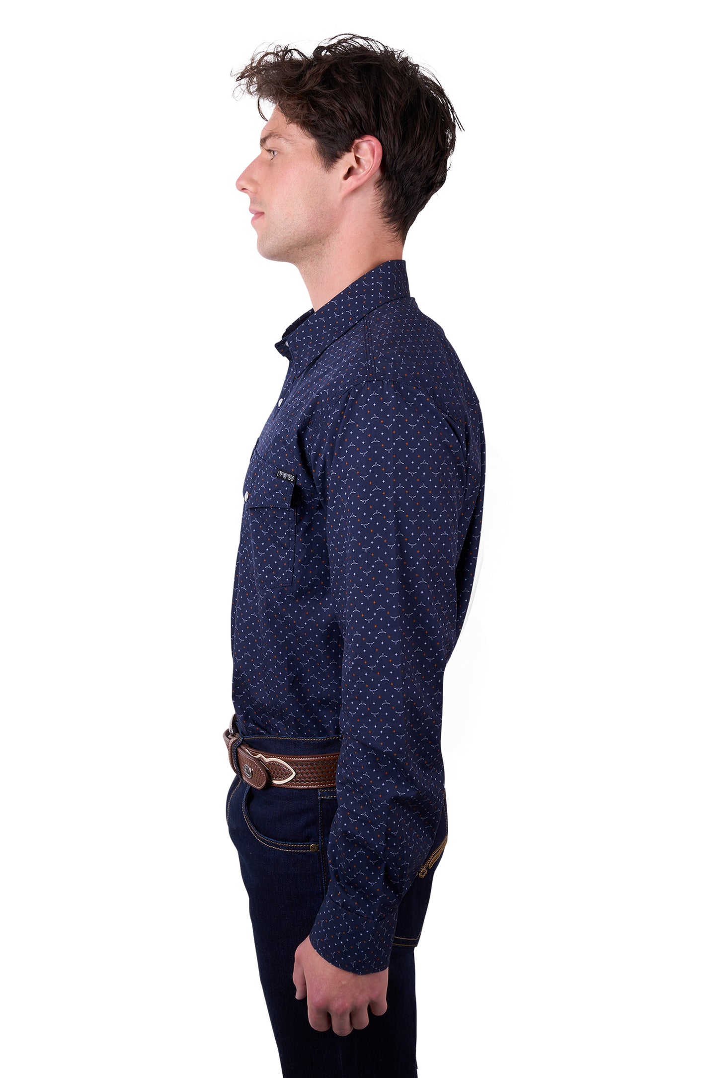 Pure Western Men's Ross L/S Shirt
