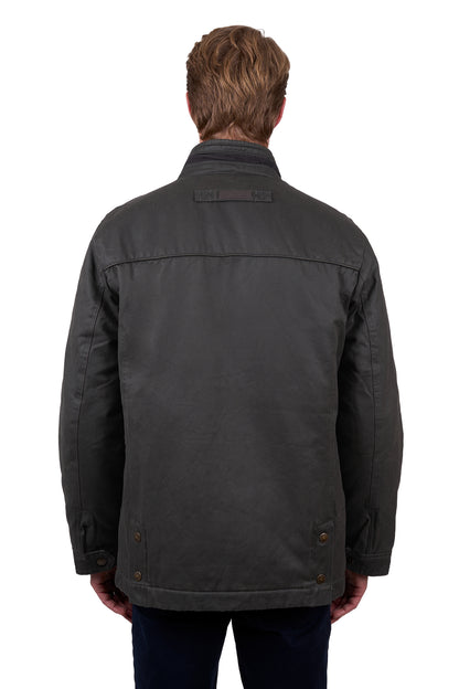 Thomas Cook Men's Will Faux Oilskin Jacket