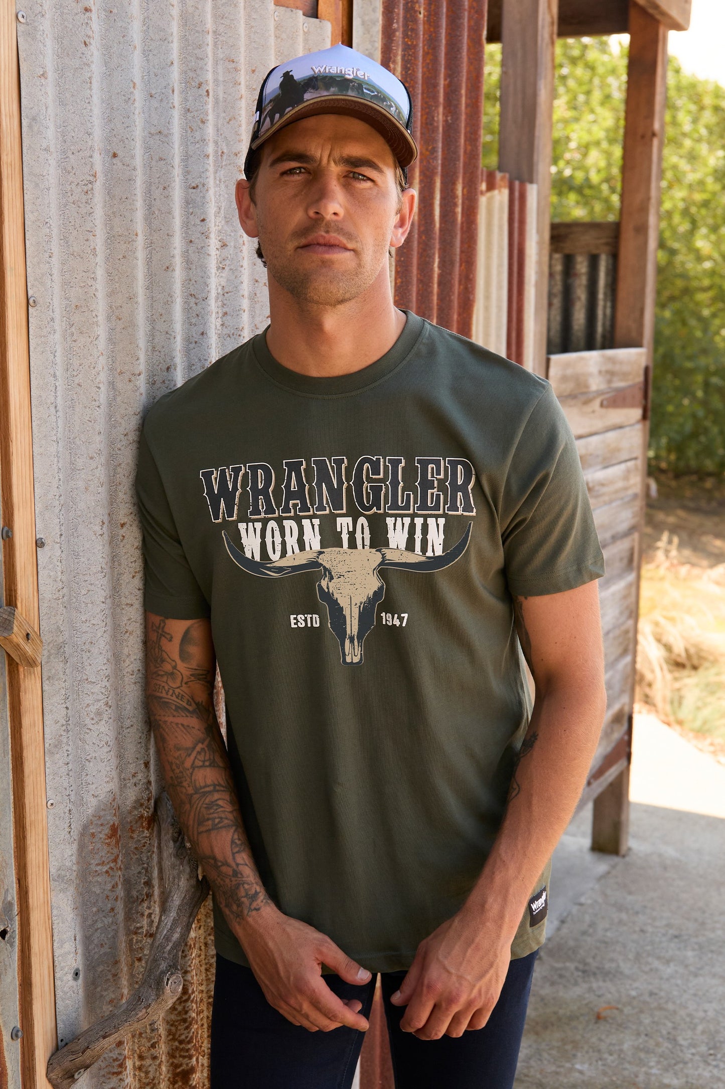 Wrangler Men’s Scott Ss Tee