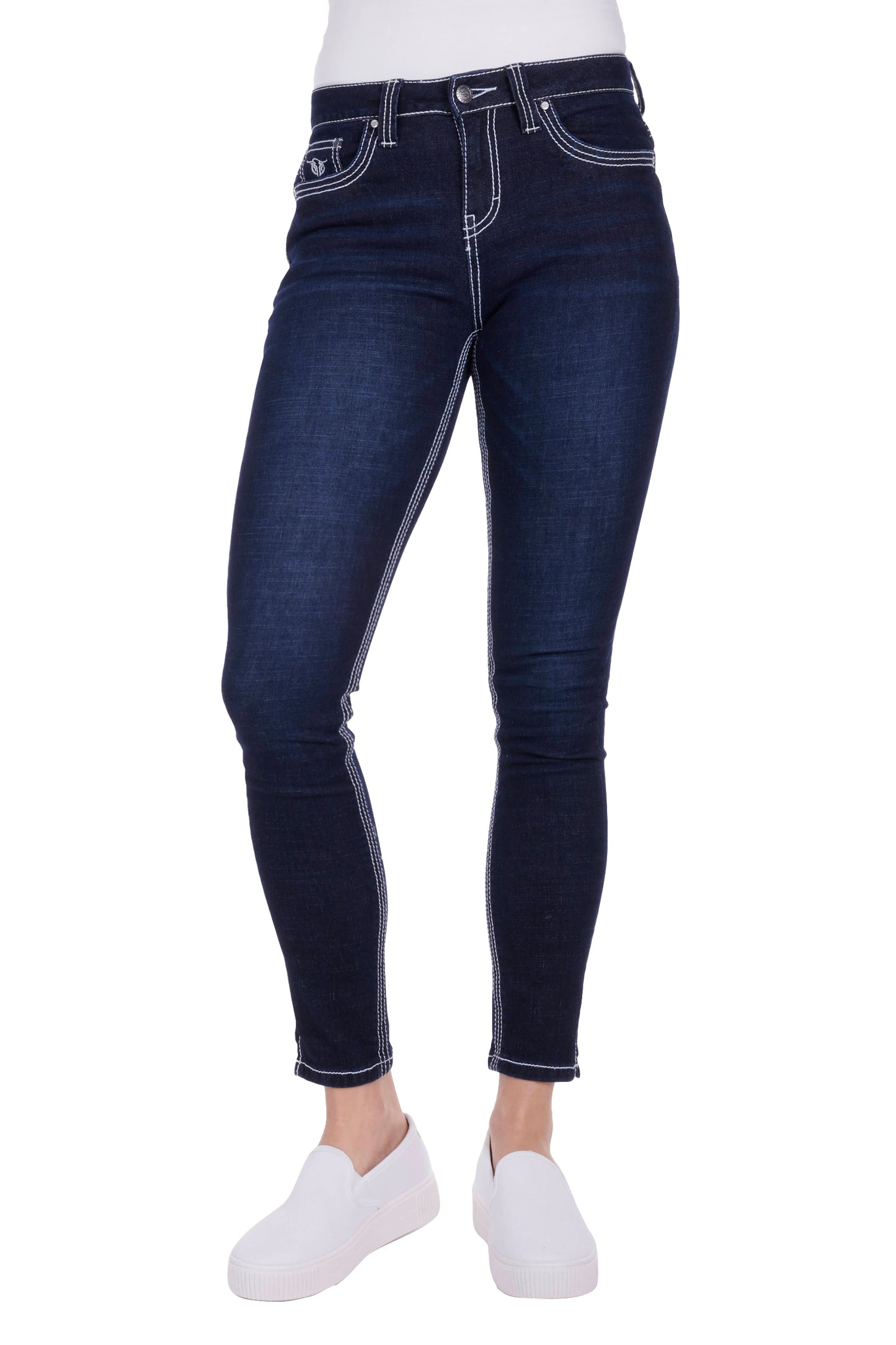 Bullzye Women's Annabelle Super Skinny Jeans