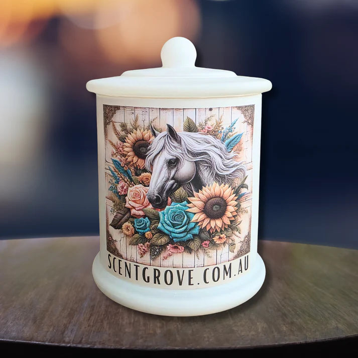 Scent Grove Country Western Wood Wick Soy Candles